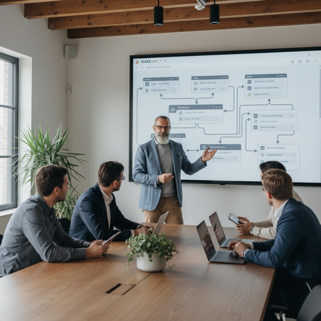 Xavier impartiendo formación en IA